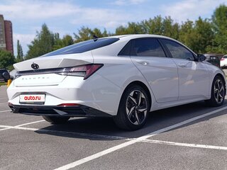 2022 Hyundai Elantra VII (CN7), белый, 2015000 рублей, вид 5