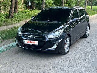 2011 Hyundai Solaris I, чёрный, 720000 рублей, вид 1