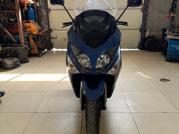 2009 Yamaha TMAX, синий, 450000 рублей - вид 5