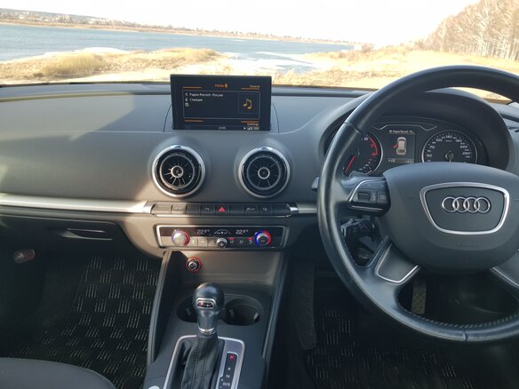 2015 Audi A3 III (8V), синий, 1270000 рублей - вид 16