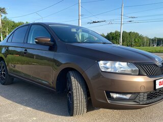 2019 Skoda Rapid I Рестайлинг, коричневый, 1310000 рублей, вид 3