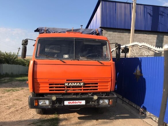 2007 КамАЗ 5511, оранжевый, 1450000 рублей - вид 9
