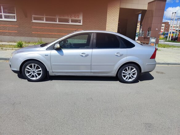 2007 Ford Focus II, серебристый, 350000 рублей - вид 3