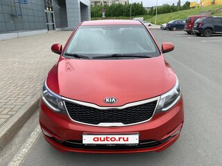 2016 Kia Rio III Рестайлинг, красный, 900000 рублей, вид 1