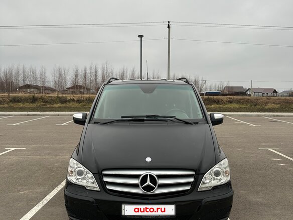2012 Mercedes-Benz Viano Extralong L3 I (W639) Рестайлинг, чёрный, 2500000 рублей - вид 1