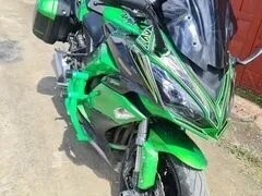 2017 Kawasaki Ninja 1000 SX, зелёный, 1000000 рублей, вид 3