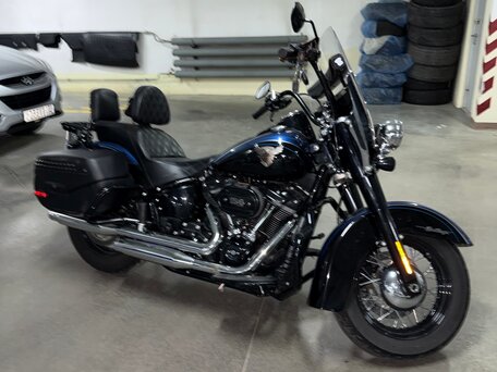2018 Harley-Davidson Heritage, чёрный, 1430000 рублей, вид 4