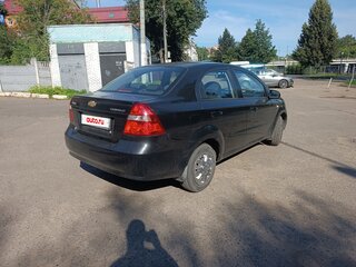 2007 Chevrolet Aveo I, чёрный, 450000 рублей, вид 4