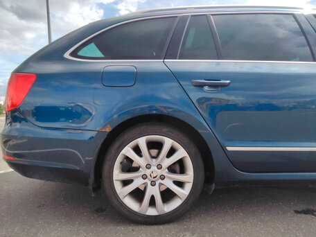 2014 Skoda Superb II Рестайлинг, зелёный, 1297000 рублей, вид 4