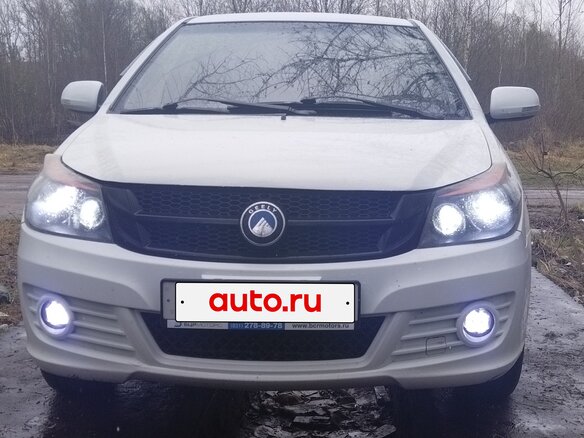 2014 Geely GC6, белый, 400000 рублей
