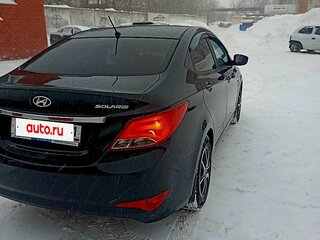 2014 Hyundai Solaris I Рестайлинг, чёрный, 930000 рублей, вид 3