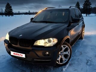 2007 BMW X5 3.0d II (E70), чёрный, 1990000 рублей, вид 1