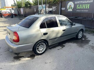 2007 Hyundai Accent ТагАЗ II, бежевый, 340000 рублей, вид 4