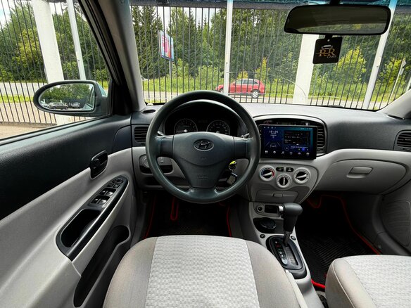 2006 Hyundai Verna II, серебристый, 579000 рублей - вид 11