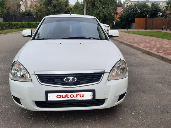 2012 Lada (ВАЗ) Priora I, белый, 350000 рублей - вид 1