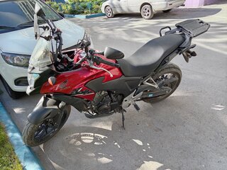 2013 Honda CB 400X, красный, 445000 рублей, вид 4