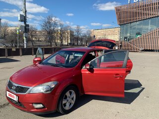 2010 Kia Ceed I Рестайлинг, красный, 850000 рублей, вид 1