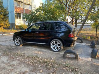 2005 BMW X5 3.0d I (E53) Рестайлинг, чёрный, 1200000 рублей, вид 3