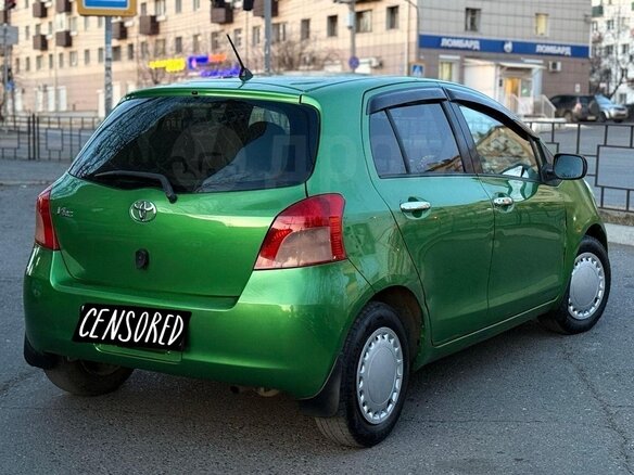 2005 Toyota Vitz II (XP90), зелёный, 250000 рублей - вид 5