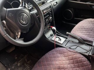 2008 Mazda 3 I (BK) Рестайлинг, пурпурный, 570000 рублей, вид 3