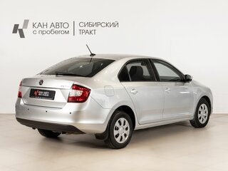 2019 Skoda Rapid I Рестайлинг, серебристый, 1049658 рублей, вид 3