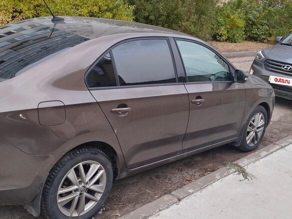 2019 Skoda Rapid I Рестайлинг, коричневый, 1450000 рублей - вид 2
