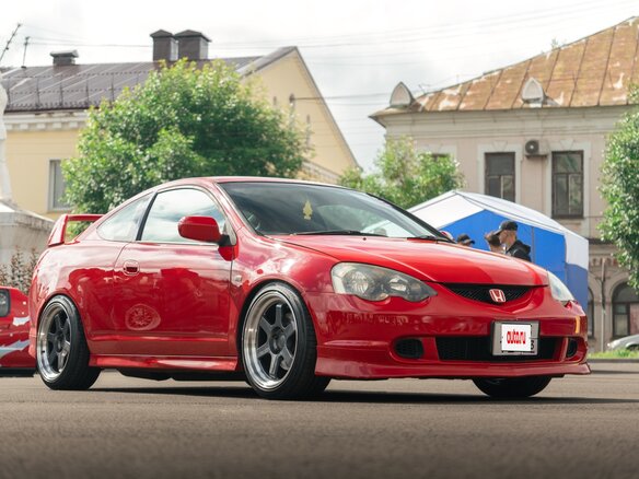 2001 Honda Integra IV, красный, 900000 рублей - вид 3