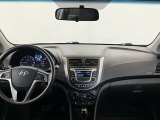 2016 Hyundai Solaris I Рестайлинг, синий, 950000 рублей, вид 5