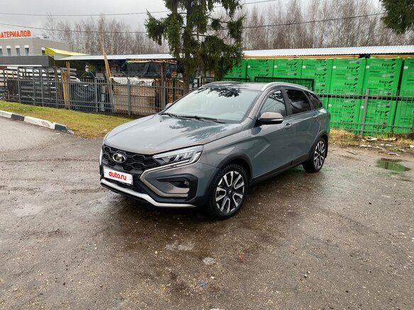 2022 Lada (ВАЗ) Vesta SW Cross Предсерийная I Рестайлинг (NG), серый