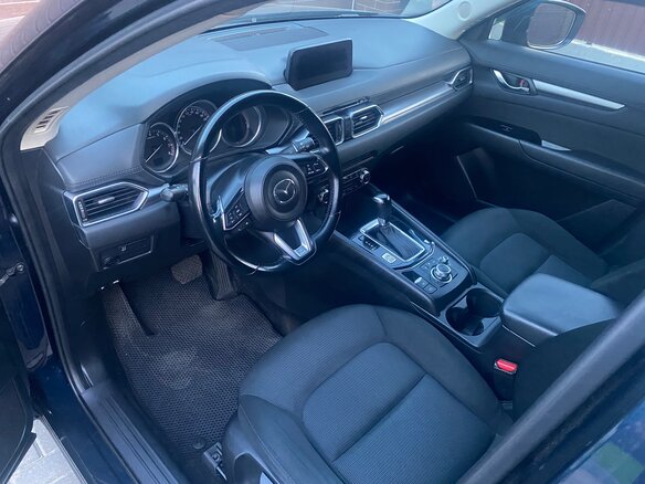2017 Mazda CX-5 II, синий - вид 4