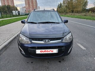 2014 Lada (ВАЗ) Kalina Cross II, синий, 450000 рублей, вид 3