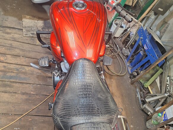 2004 Yamaha XV 1700 Warrior, красный, 765000 рублей - вид 9