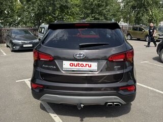 2017 Hyundai Santa Fe III Рестайлинг, коричневый, 2225000 рублей, вид 3
