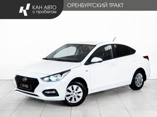 2018 Hyundai Solaris II, белый, 1027000 рублей, вид 1