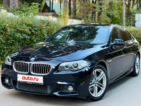 2014 BMW 5 серии 520i VI (F10/F11/F07) Рестайлинг, чёрный, 2470000 рублей, вид 1
