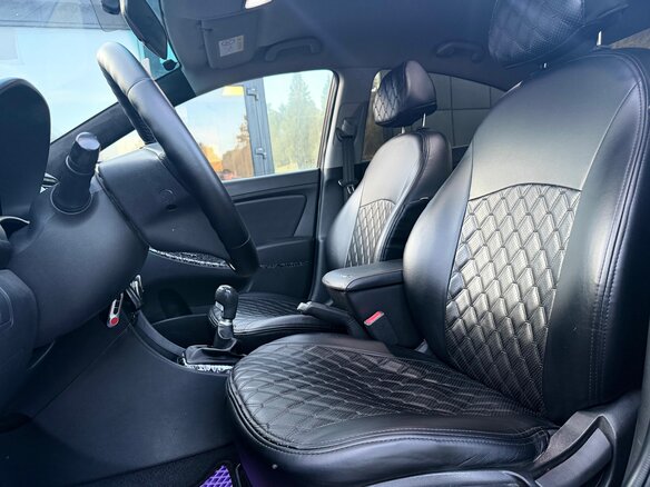 2014 Hyundai Solaris I Рестайлинг, коричневый - вид 16