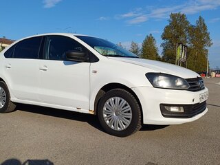 2017 Volkswagen Polo V Рестайлинг, белый, 475000 рублей, вид 5