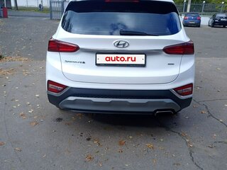 2019 Hyundai Santa Fe IV, белый, 2850000 рублей, вид 4