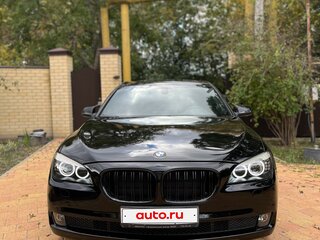 2010 BMW 7 серии Long 730Li V (F01/F02/F04), чёрный, 1700000 рублей, вид 2