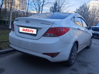 2015 Hyundai Solaris I Рестайлинг, белый, 495000 рублей, вид 5