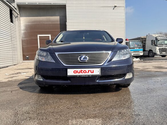 2008 Lexus LS 600h L IV, синий - вид 11