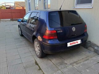2001 Volkswagen Golf IV, синий, 400000 рублей, вид 2