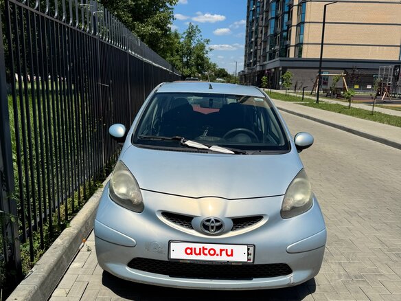 2006 Toyota Aygo I, голубой, 310000 рублей - вид 1