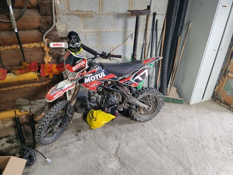 2025 Racer Pitbike 125/160, красный, 55000 рублей, вид 1
