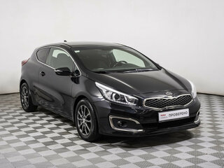 2017 Kia Ceed II Рестайлинг, чёрный, 1263349 рублей, вид 3