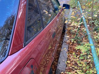1987 Audi 80 IV (B3), пурпурный, 100000 рублей, вид 5