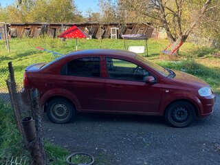 2008 Chevrolet Aveo I Рестайлинг, красный, 315000 рублей, вид 4