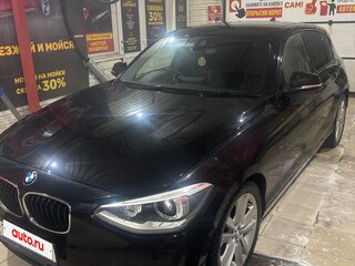 2013 BMW 1 серии 116i II (F20/F21), чёрный, 1200000 рублей, вид 1