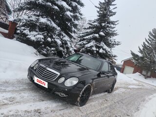 2007 Mercedes-Benz E-Класс 200 III (W211, S211) Рестайлинг, чёрный, 970000 рублей, вид 1