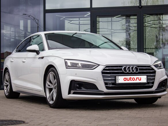 2019 Audi A5 II (F5), белый, 3720000 рублей - вид 3
